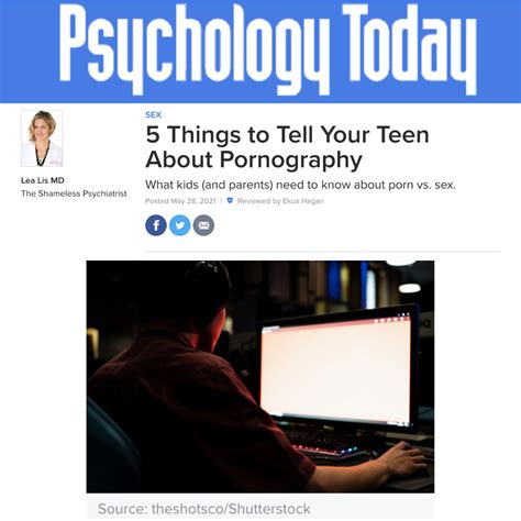 5 Things to Tell Your Teen About Pornography